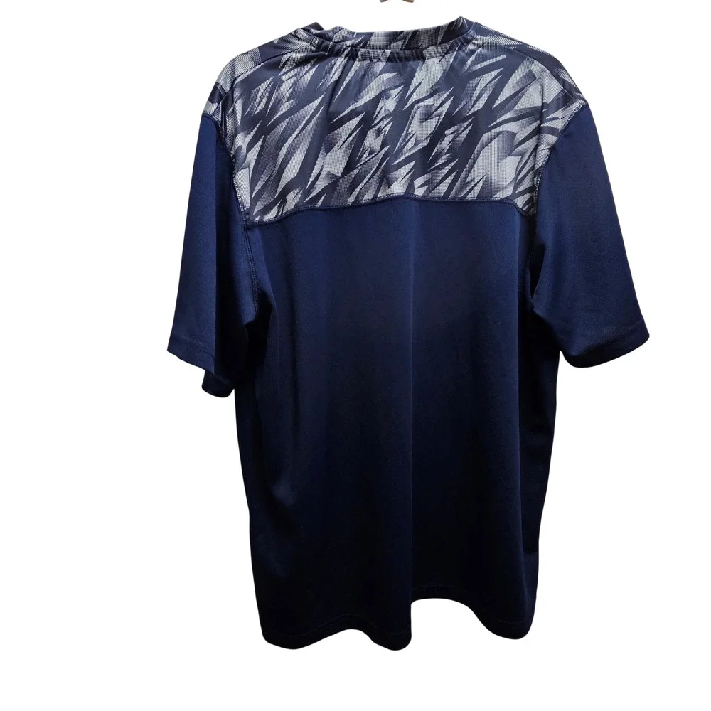 Adidas Michigan Wolverines‎ Mens XL Navy Blue Performance Graphic T-Shirt NCAA